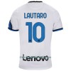 Camiseta de fútbol Inter Milan Lautaro Martinez 10 Segunda Equipación 2021/22 - Hombre